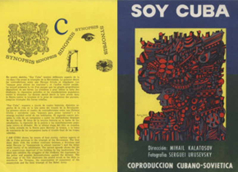 Promotional material for "Soy Cuba" by Michail Kalatozov (1964)