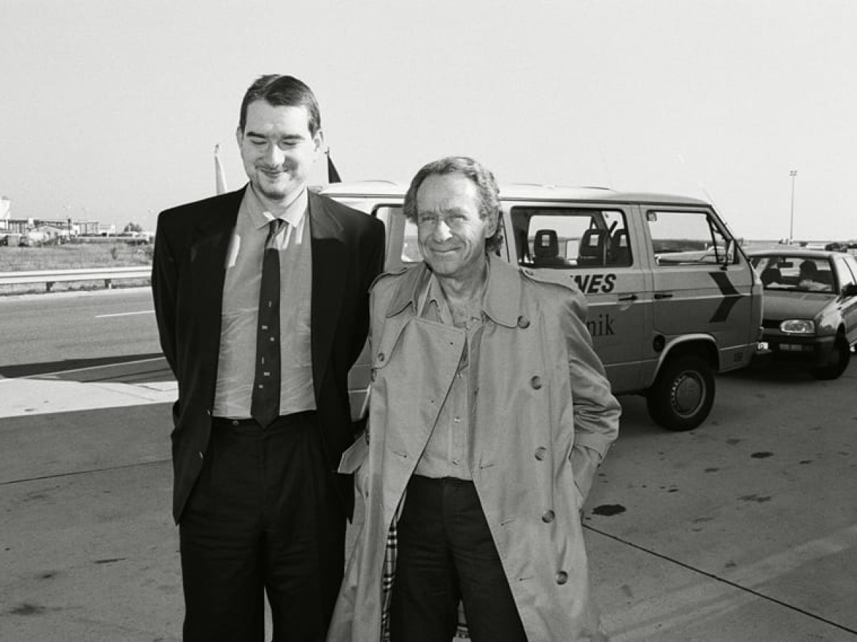 Alexander Horwath, Arthur Penn © Alexander Tuma/Viennale