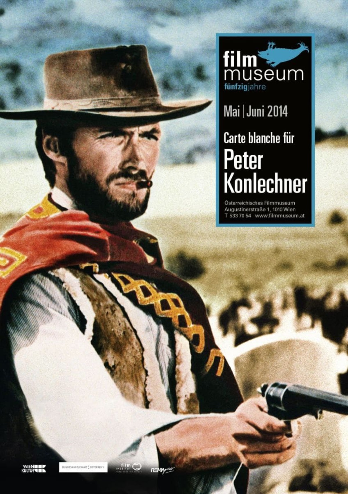 Plakat Carte blanche für Peter Konlechner