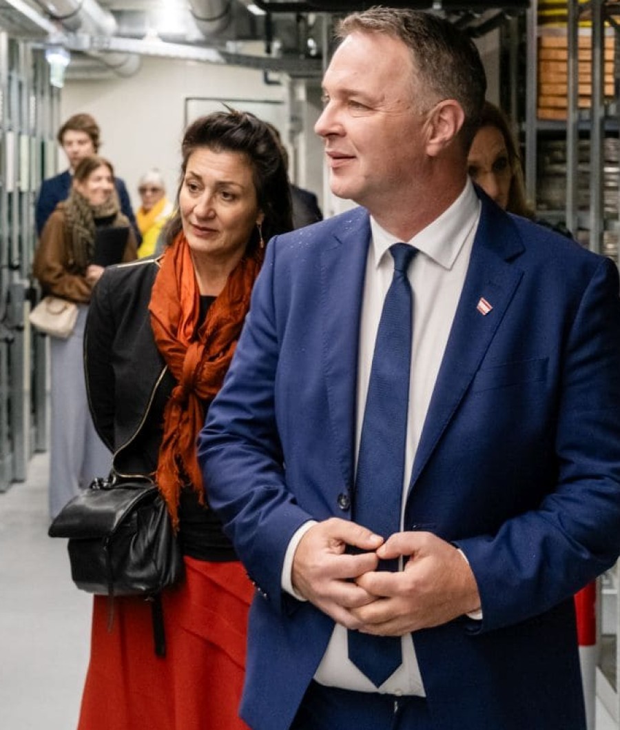 Michael Loebenstein, Veronica Kaup-Hasler, Andreas Babler (Foto: ÖFM © Eszter Kondor)
